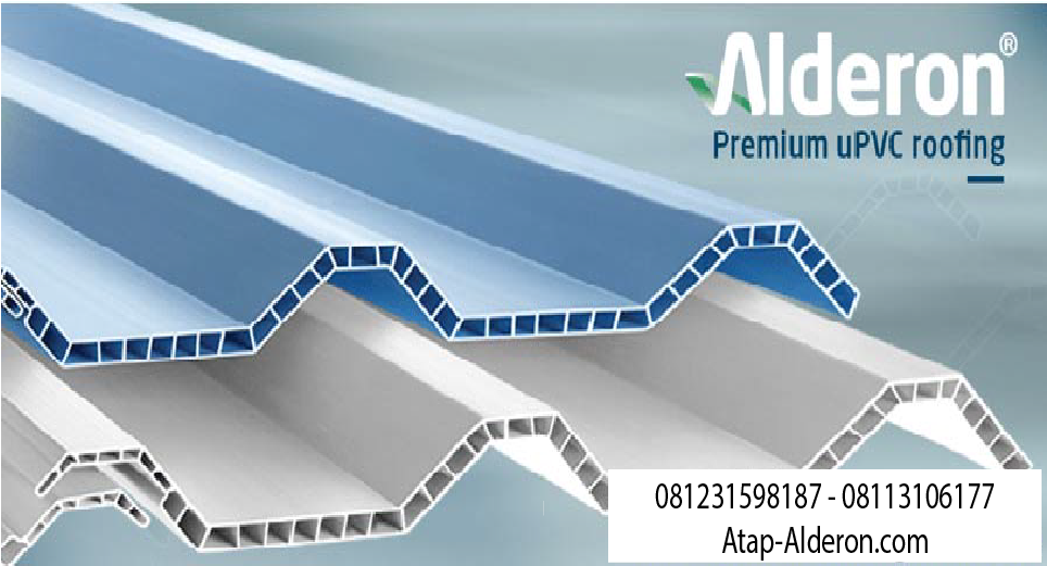 Atap uPVC Alderon Twinwall
